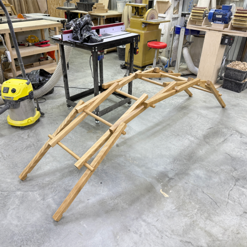 Деревянная  головоломка «Мост да Винчи» L