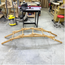 Деревянная  головоломка «Мост да Винчи» М