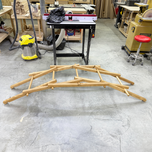 Деревянная  головоломка «Мост да Винчи» М