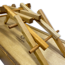 Деревянная  головоломка «Мост да Винчи» XL