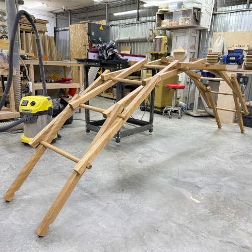 Деревянная  головоломка «Мост да Винчи» XL