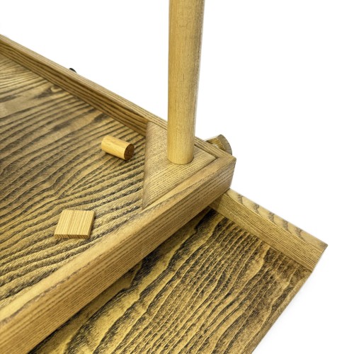 Деревянная игра из «Балансир» с открывающимися крышками Премиум М