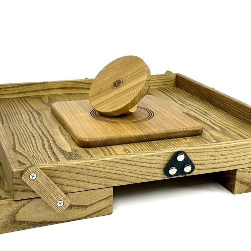 Деревянная игра «Балансирующая Полусфера» с камнями Премиум M 