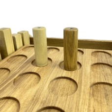 Настольная игра из дерева «Кварто» Премиум S