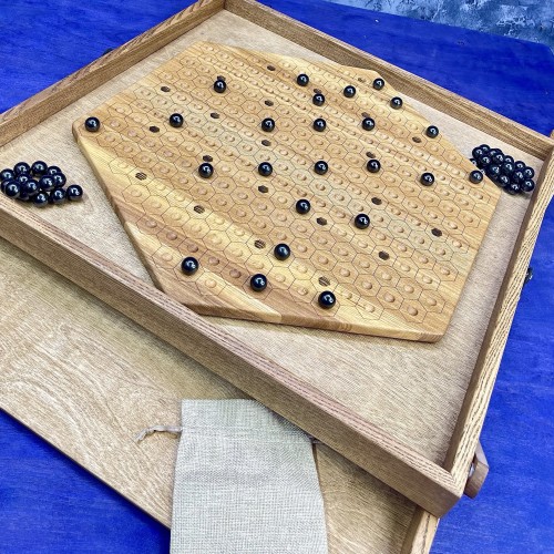 Настольная игра из дерева «Магнитные шарики» Премиум М