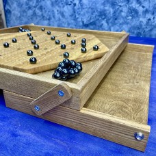 Настольная игра из дерева «Магнитные шарики» Премиум М