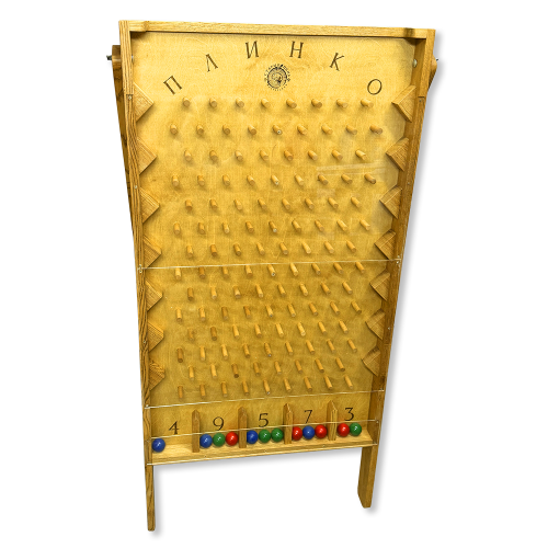 Напольная игра из дерева «Плинко» XL