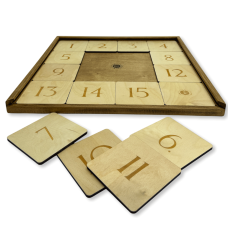 Настольная игра из дерева «Пятнашки» Лайт