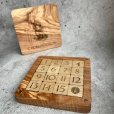 Игра из дерева Пятнашки XS