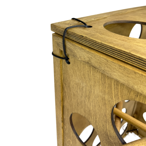 Разборная деревянная клетка для мяча