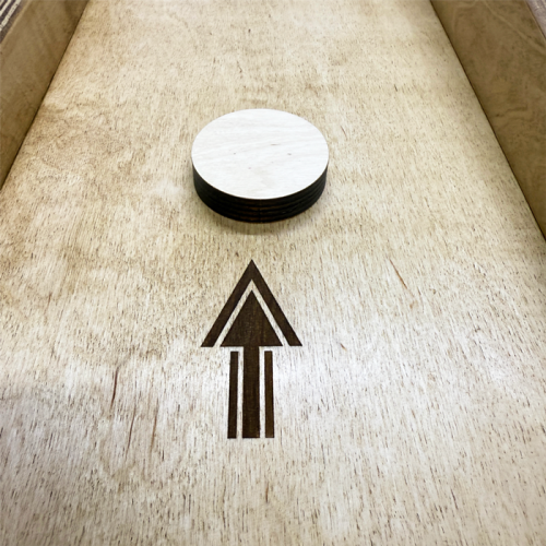 Деревянная игра «Рикошетный бильярд (Петанк)» из фанеры