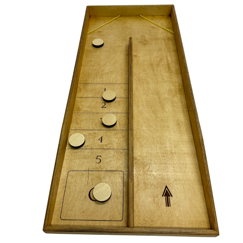 Деревянная игра «Рикошетный бильярд (Петанк)» из фанеры