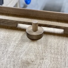 Деревянная игра  «Аэрохоккей и Стрельба по мишени» на 2-х игроков L 2 в 1 с ногами