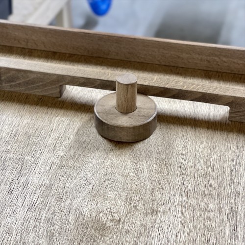 Деревянная игра  «Аэрохоккей и Стрельба по мишени» на 2-х игроков L 2 в 1 с ногами