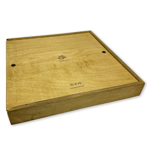 Деревянная головоломка «Тетрис 3D куб» в пенале Лайт