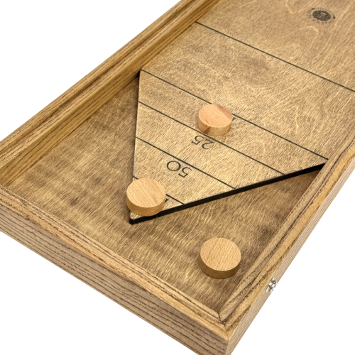 Деревянная игра «Вышибалы и Бермудский треугольник» M 2 в 1