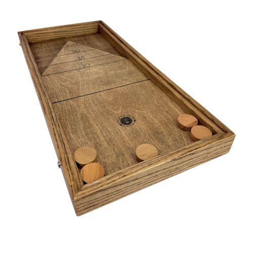 Деревянная игра «Вышибалы и Бермудский треугольник» M 2 в 1