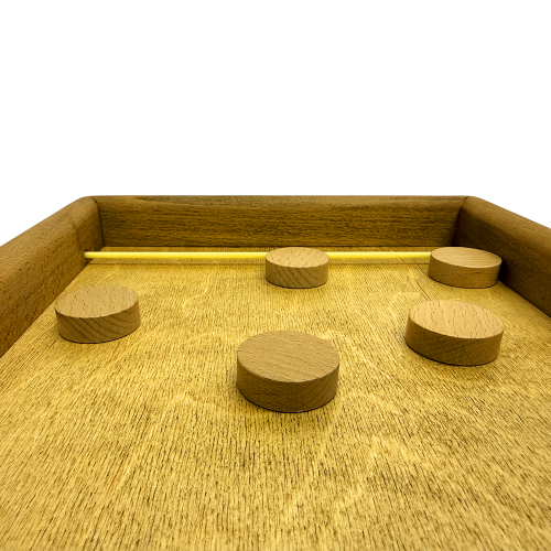 Настольная игра из дерева «Вышибалы» в пенале M