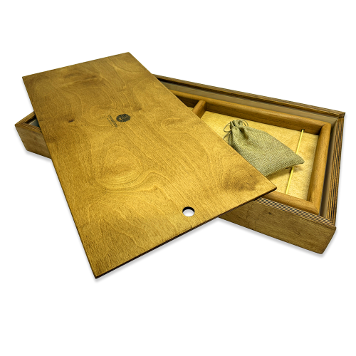 Настольная игра из дерева «Вышибалы» в пенале M