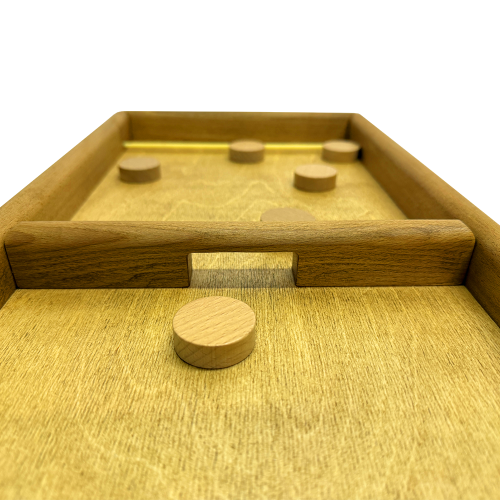 Настольная игра из дерева «Вышибалы» в пенале M