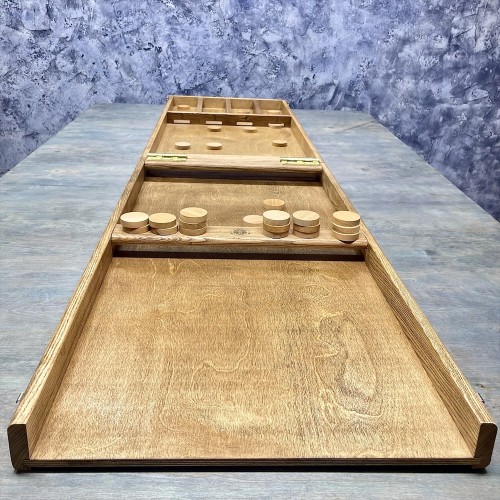 Настольная игра из дерева «Жульбак» раскладной XL