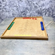 Настольная игра из дерева  «Стрельба по мишени» на 4-х игроков L