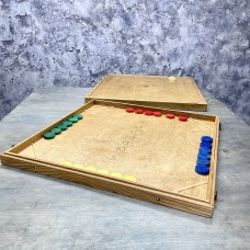 Настольная игра из дерева  «Стрельба по мишени» на 4-х игроков L